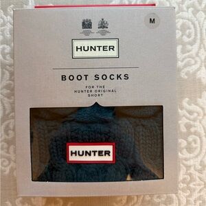 Hunter Boot Socks for Original Short Boots in Ocean - teal blue